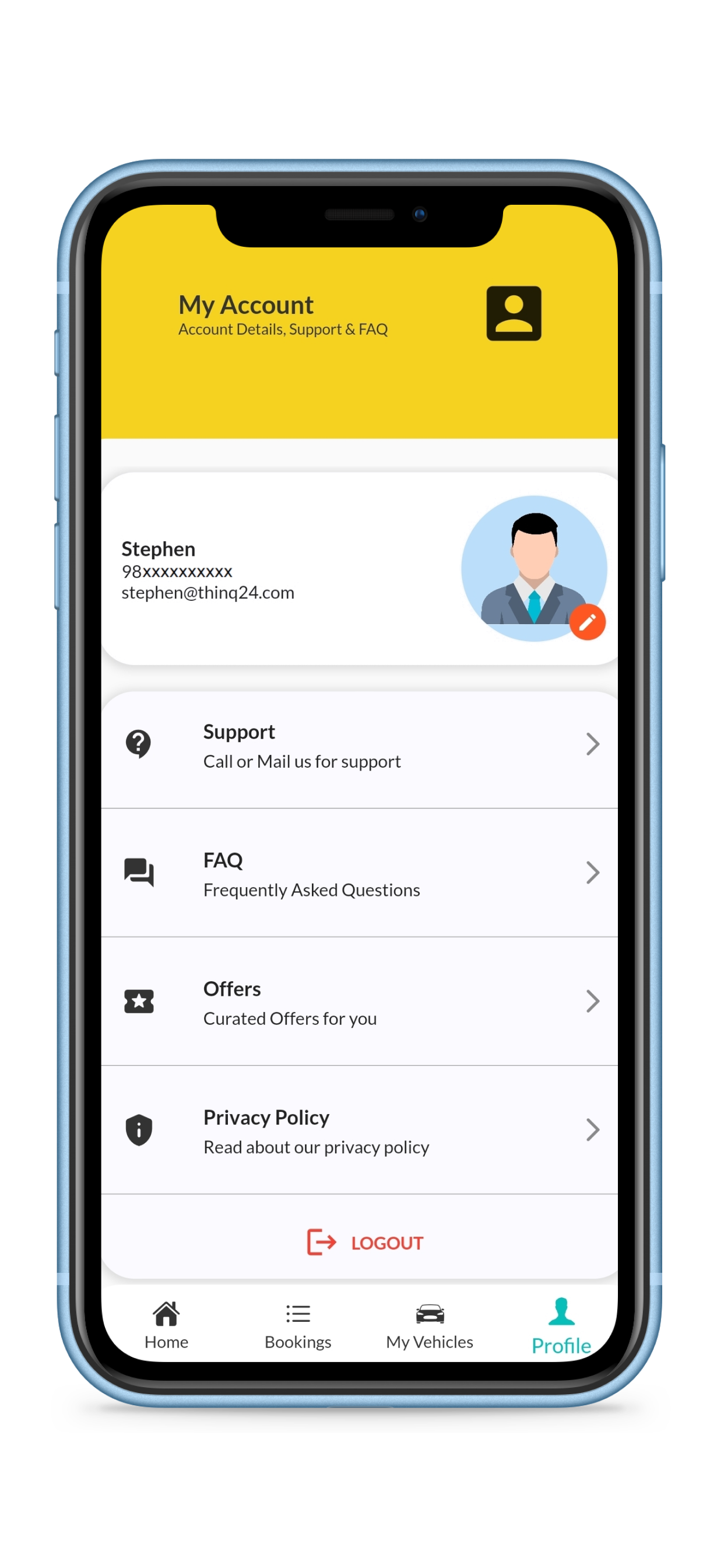  mobile screen
